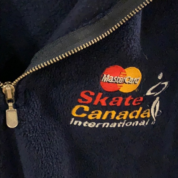 VINTAGE NWOT 1/4 zip skate canada fleecs - Picture 2 of 3